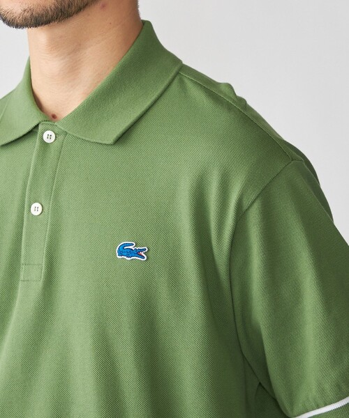 LACOSTE(ラコステ)の「【SHIPS別注】LACOSTE: シャンティイー トリム ポロシャツ(ポロシャツ・メンズ・ネイビー/ライトグリーン/ホワイト・3/2/6/5/4)」の13枚目の写真