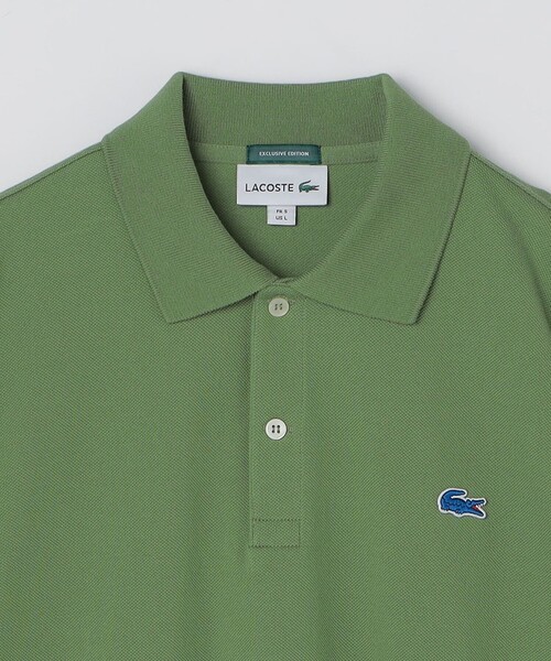 LACOSTE(ラコステ)の「【SHIPS別注】LACOSTE: シャンティイー トリム ポロシャツ(ポロシャツ・メンズ・ネイビー/ライトグリーン/ホワイト・3/2/6/5/4)」の17枚目の写真