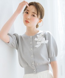 WILLSELECTION | リボンデコレーションカーディガン(カーディガン/ボレロ)