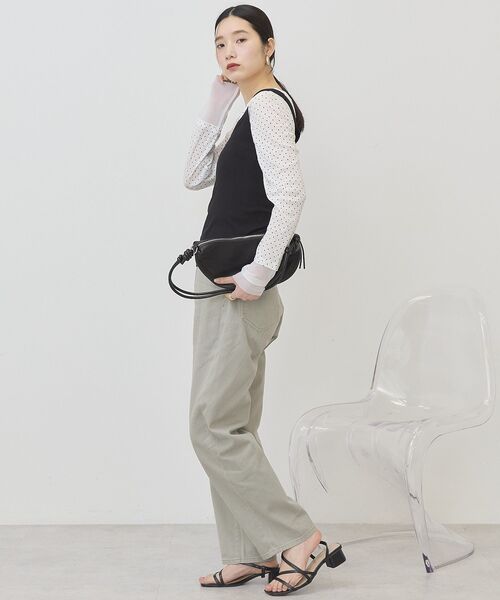 【BLACK】シアーメッシュドットプルオーバー シアーメッシュドットプルオーバー レディース : ZOZOTOWN Yahoo!店
