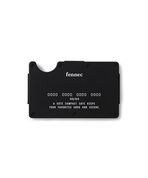 FENNEC（フェネック）の「MAC SAFE CARD POCKET - BLACK（札入れ/マネークリップ）」