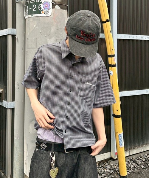 ASSORTED DESIGN CROPPED SHIRT／アソートデザインクロップドシャツ