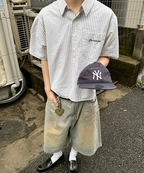 kutir(クティール)の「ASSORTED DESIGN CROPPED SHIRT/アソートデザインクロップドシャツ(シャツ/ブラウス・メンズ・オフホワイト/ブラック/ライトブルー/ボルドー・MEDIUM/LARGE)」の22枚目の写真