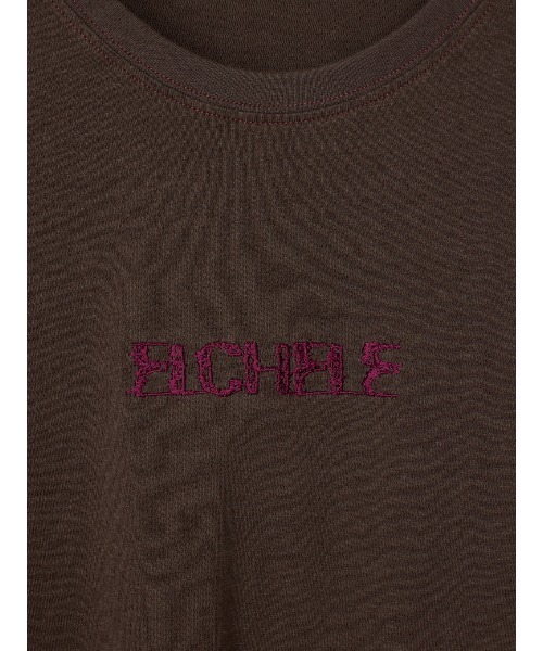 ELCHELE(エルチェレ)の「ELCHELE BROWSING TEE(Tシャツ/カットソー・レディース・ダークウッド/スミクロ/オフホワイト・FREE)」の19枚目の写真