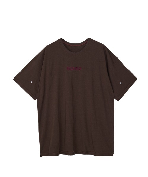 ELCHELE(エルチェレ)の「ELCHELE BROWSING TEE(Tシャツ/カットソー・レディース・ダークウッド/スミクロ/オフホワイト・FREE)」の18枚目の写真