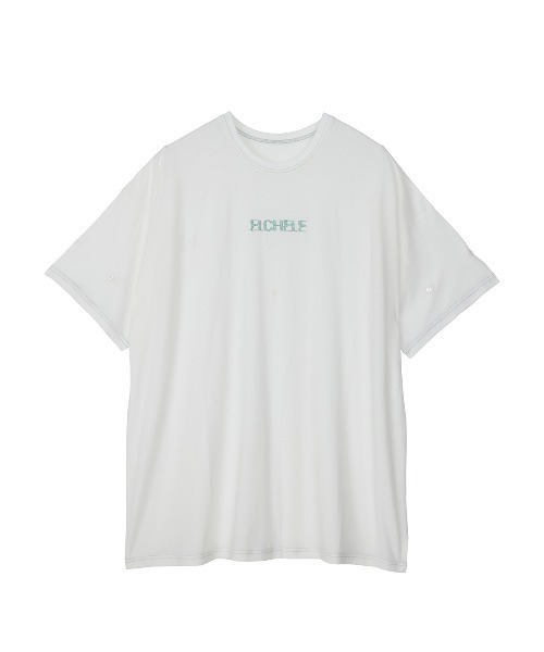 ELCHELE(エルチェレ)の「ELCHELE BROWSING TEE(Tシャツ/カットソー・レディース・ダークウッド/スミクロ/オフホワイト・FREE)」の20枚目の写真