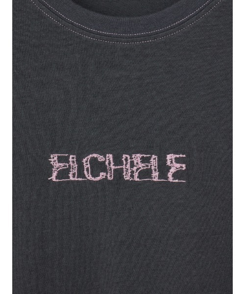 ELCHELE(エルチェレ)の「ELCHELE BROWSING TEE(Tシャツ/カットソー・レディース・ダークウッド/スミクロ/オフホワイト・FREE)」の14枚目の写真