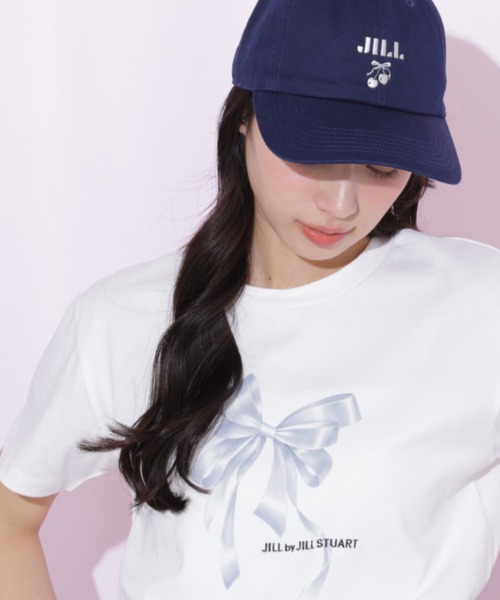 JILL by JILL STUART（ジルバイジルスチュアート）の「フォトジェニックリボンTシャツ（Tシャツ/カットソー・レディース・ブルー/ピンク/ホワイト系その他/ホワイト・FREE）」の16枚目の写真
