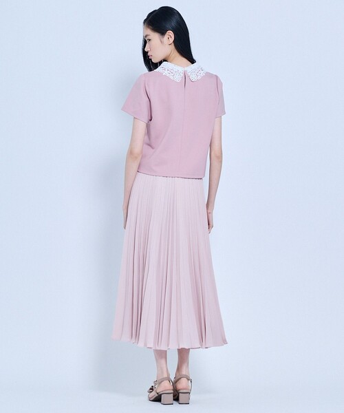 TOCCA（トッカ）の「SWEET CHANTILLY トップス（Tシャツ/カットソー・レディース・ブラック系/ピンク系/アイボリー系・SMALL/MEDIUM）」の11枚目の写真