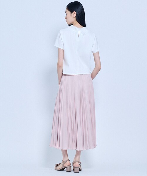 TOCCA（トッカ）の「SWEET CHANTILLY トップス（Tシャツ/カットソー・レディース・ブラック系/ピンク系/アイボリー系・SMALL/MEDIUM）」の17枚目の写真