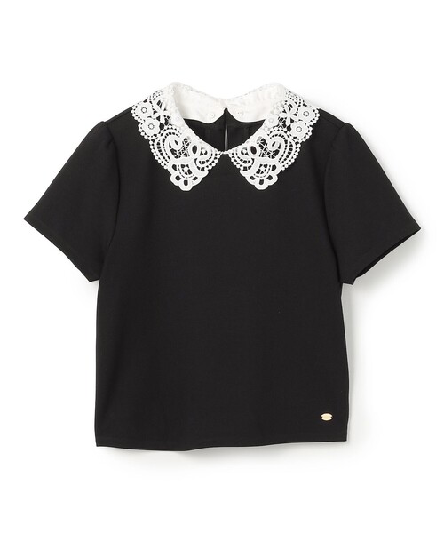 TOCCA（トッカ）の「SWEET CHANTILLY トップス（Tシャツ/カットソー・レディース・ブラック系/ピンク系/アイボリー系・SMALL/MEDIUM）」の18枚目の写真