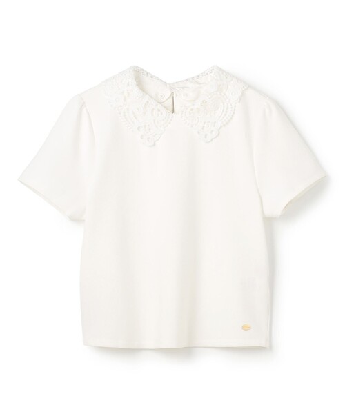 TOCCA（トッカ）の「SWEET CHANTILLY トップス（Tシャツ/カットソー・レディース・ブラック系/ピンク系/アイボリー系・SMALL/MEDIUM）」の21枚目の写真