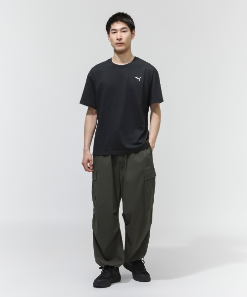 PUMA（プーマ）の「プーマ PUMA ESS ELEVATED MX フットボール Tシャツ（Tシャツ/カットソー・メンズ・ホワイト/ブラック・S/M/L/LL/3L）」の6枚目の写真