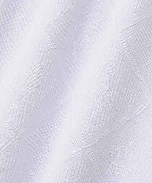 PING(ピン)の「【PING APPAREL】Mr.PINGジャカード半袖リラックスポロシャツ(ポロシャツ・レディース・ホワイト/グリーン/ネイビー・L/S/M/LL)」の9枚目の写真