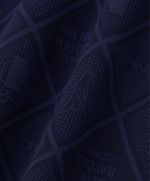 PING(ピン)の「【PING APPAREL】Mr.PINGジャカード半袖リラックスポロシャツ(ポロシャツ・レディース・ホワイト/グリーン/ネイビー・L/S/M/LL)」の19枚目の写真