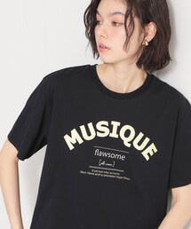 【ひんやりさらさら】ロゴアソートクルーネックTシャツ