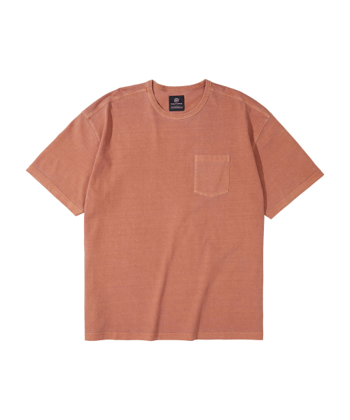 KALAPATTHAR（カラパタール）の「VINTAGE COW GRAPHIC SHORT-SLEEVED POCKET T-SHIRT - ORANGE（Tシャツ/カットソー・メンズ・その他・LARGE/X-LARGE/MEDIUM）」の5枚目の写真