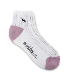 adabat | ストライプショートソックス(ソックス/靴下)