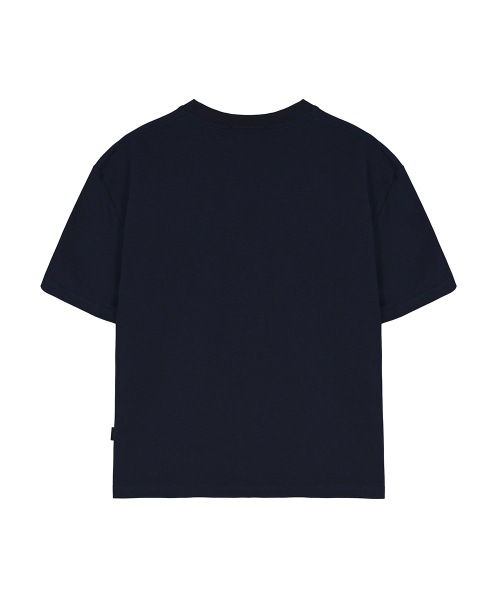 AOG PROJECT(エイオージープロジェクト)の「ソリッドクロップ半袖Tシャツ(ネイビー)(Tシャツ/カットソー・メンズ・ネイビー・LARGE/X-LARGE)」の8枚目の写真