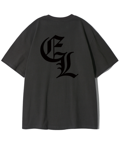 ELIMENO(エリメノ)の「EL イエル 半袖Tシャツ 4カラー(Tシャツ/カットソー・メンズ・ホワイト/ライトグレー/チャコール/ブラック・1/2/3/4/5/6)」の4枚目の写真