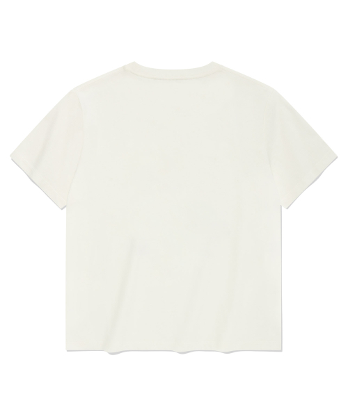 COVERNAT WOMAN(カバーナットウーマン)の「ウィメンズクローバーレタリングTシャツホワイト(Tシャツ/カットソー・レディース・その他・WM/WS)」の2枚目の写真