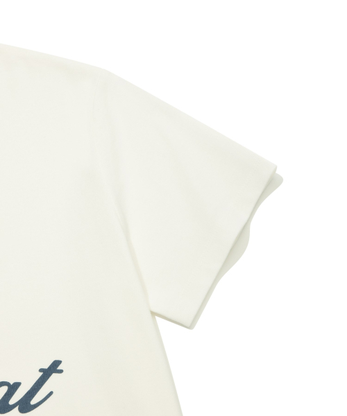 COVERNAT WOMAN(カバーナットウーマン)の「ウィメンズクローバーレタリングTシャツホワイト(Tシャツ/カットソー・レディース・その他・WM/WS)」の4枚目の写真