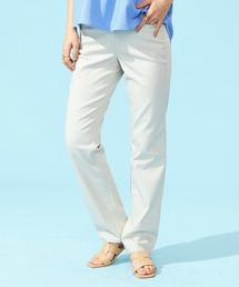 EDWIN LADIES インターナショナルベーシック COOL 股上深め 脚まわりゆったりストレートデニムパンツ【涼】