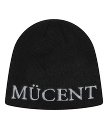 MUCENT（ムセント）の「ENBO スプレーロゴ ビーニー ユニセックス(2カラー)（ニットキャップ/ビーニー）」