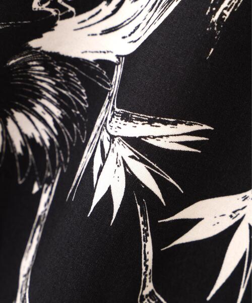 AVIREX（アヴィレックス）の「ALOHA STRELITZIA SHIRT（シャツ/ブラウス・レディース・ブルー/ブラック・F）」の6枚目の写真