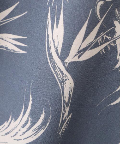 AVIREX（アヴィレックス）の「ALOHA STRELITZIA SHIRT（シャツ/ブラウス・レディース・ブルー/ブラック・F）」の12枚目の写真