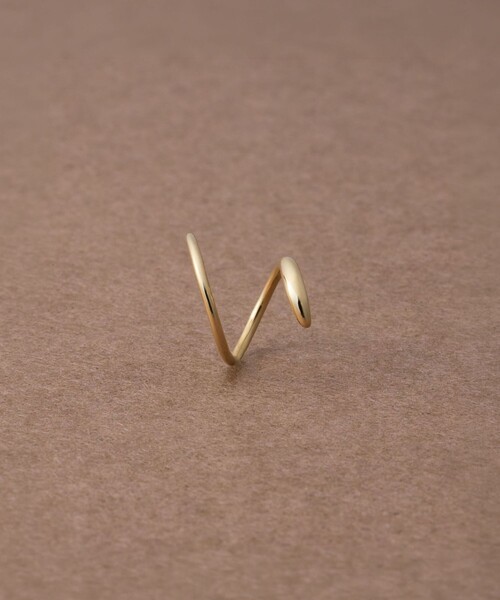 ヌーヴ] K18YG オービットピアス /M（ピアス（片耳用））｜ete bijoux