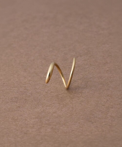 ヌーヴ] K18YG オービットピアス /M（ピアス（片耳用））｜ete bijoux