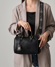 【BEVERLY HILLS POLO CLUB】チャーム付き!ダブルファスナーショルダーバッグ BH-26007N