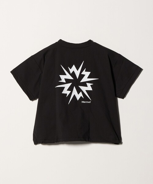 MARMOT(マーモット)の「【別注】<Marmot>ラッシュ Tシャツ/ キッズ 120cm-130cm(Tシャツ/カットソー・キッズ・グレー系/ブラック・120cm/130cm)」の4枚目の写真
