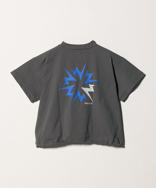 MARMOT(マーモット)の「【別注】<Marmot>ラッシュ Tシャツ/ キッズ 120cm-130cm(Tシャツ/カットソー・キッズ・グレー系/ブラック・120cm/130cm)」の10枚目の写真