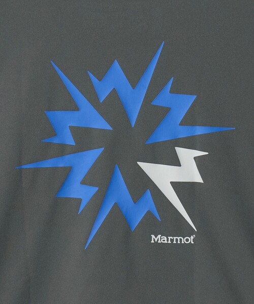MARMOT(マーモット)の「【別注】<Marmot>ラッシュ Tシャツ/ キッズ 120cm-130cm(Tシャツ/カットソー・キッズ・グレー系/ブラック・120cm/130cm)」の15枚目の写真