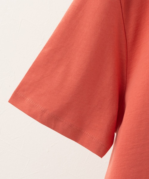 Ben Sherman(ベンシャーマン)の「ワールドスクーターTシャツ(Tシャツ/カットソー・メンズ・コーラル・MEDIUM)」の9枚目の写真