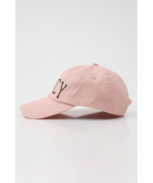 MOUSSY(マウジー)の「JC VARSITY LOGO BASEBALL キャップ(キャップ・レディース・ネイビー/ピンク・FREE)」の12枚目の写真
