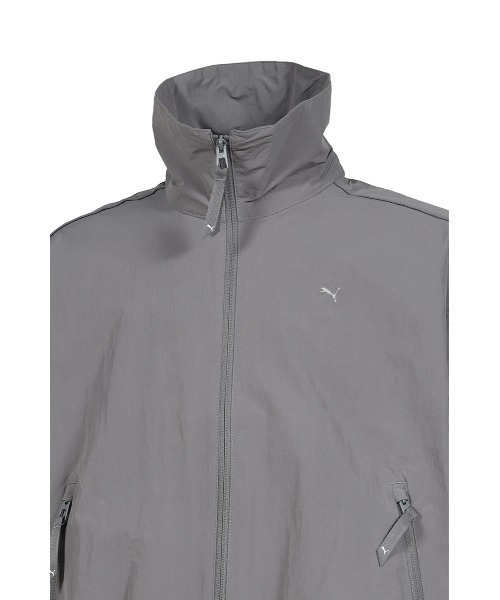 PUMA（プーマ）の「STAND COLLAR JACKET（その他アウター・メンズ・グレー・SMALL/MEDIUM）」の4枚目の写真