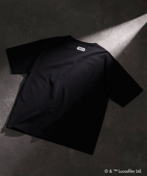 GLOBAL WORK(グローバルワーク)の「【STAR WARS(スター・ウォーズ)】/ヘビロッTEE半袖/666033(Tシャツ/カットソー・メンズ・ホワイト/ホワイト系その他2/チャコールグレー/ブラック・LARGE/MEDIUM)」の13枚目の写真