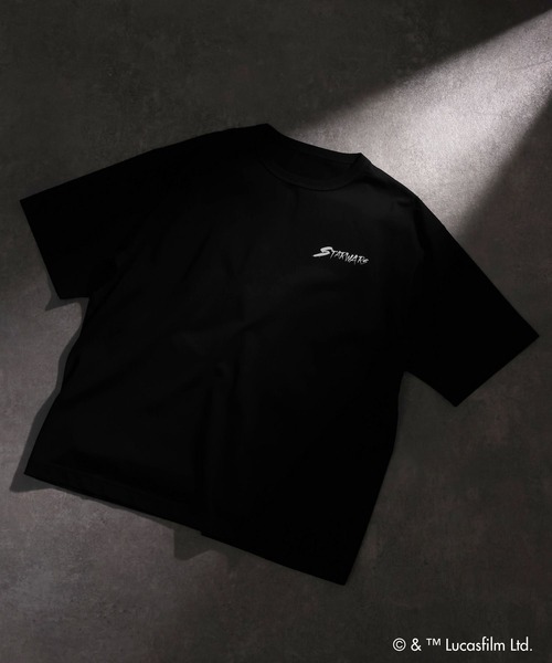 GLOBAL WORK(グローバルワーク)の「【STAR WARS(スター・ウォーズ)】/ヘビロッTEE半袖/666033(Tシャツ/カットソー・メンズ・ホワイト/ホワイト系その他2/チャコールグレー/ブラック・LARGE/MEDIUM)」の18枚目の写真