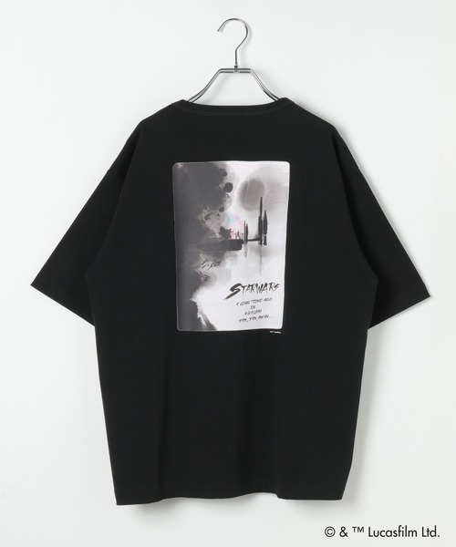 GLOBAL WORK(グローバルワーク)の「【STAR WARS(スター・ウォーズ)】/ヘビロッTEE半袖/666033(Tシャツ/カットソー・メンズ・ホワイト/ホワイト系その他2/チャコールグレー/ブラック・LARGE/MEDIUM)」の19枚目の写真