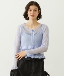 2-PIECE SHEER CARDIGAN
