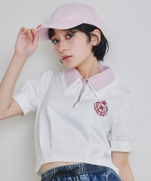 REDYAZEL | エンブレムダブルカラーカットプルオーバー(Tシャツ/カットソー)