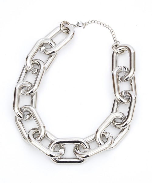 an meets zakka（アンミツザッカ）の「an meets zakka 【COMONONOSA(コモノノサ) 】OMOCHA CHAIN(オモチャチェーン) ネックレス -ウルトラファット- (50cm)（ネックレス・レディース・シルバー/ガンメタ/ゴールド・ONESIZE）」の7枚目の写真