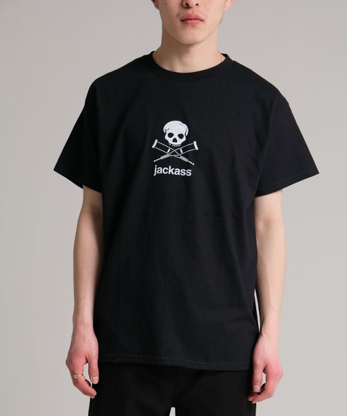 DELUXE（デラックス）の「THE CREW SKUL TEE（Tシャツ/カットソー・メンズ・ホワイト/ブラック・MEDIUM/LARGE）」の2枚目の写真