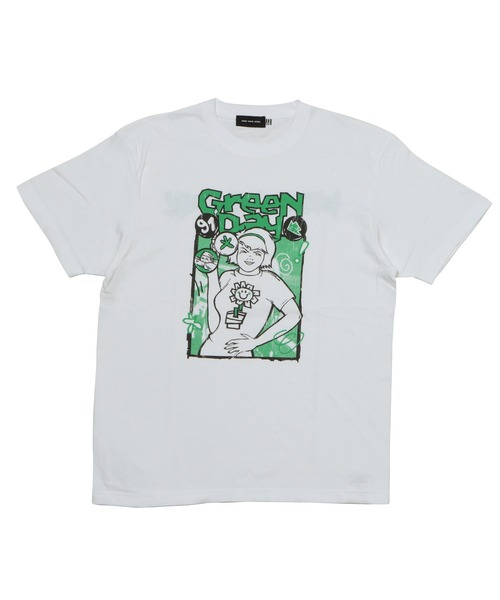 GOOD ROCK SPEED（グッドロックスピード）の「Green Day KERPLUNK　26GRD003W（Tシャツ/カットソー・メンズ・ホワイト・MEDIUM/LARGE/X-LARGE）」の3枚目の写真