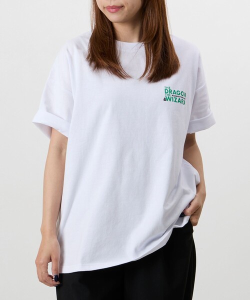 FREAK'S STORE(フリークスストア)の「限定展開 Wakana Yamazaki×FREAK'S STORE RPGグラフィック バックプリント クルーネック Tシャツ(Tシャツ/カットソー・メンズ・ブラック/ホワイト・SMALL/LARGE/MEDIUM)」の14枚目の写真