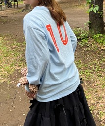 BLOOMING CHARM long sleeve T-shirt