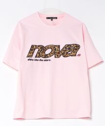 総柄ロゴワッペンTシャツ